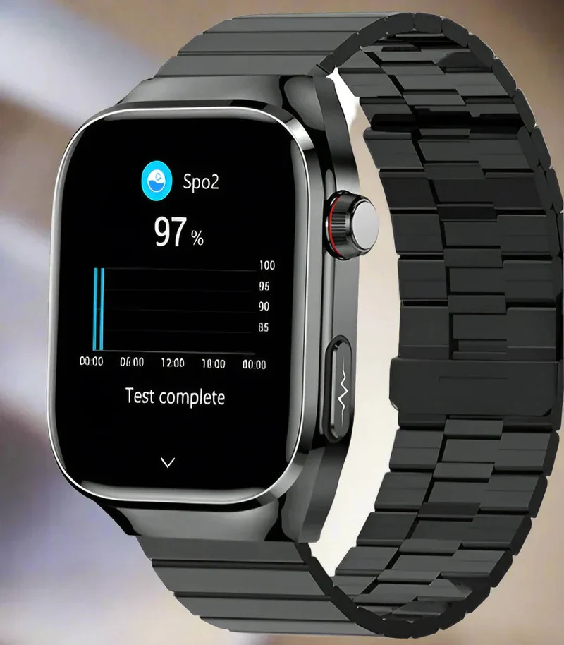 Sundhedsovervågningsur med AMOLED-skærm og Fitness Mode