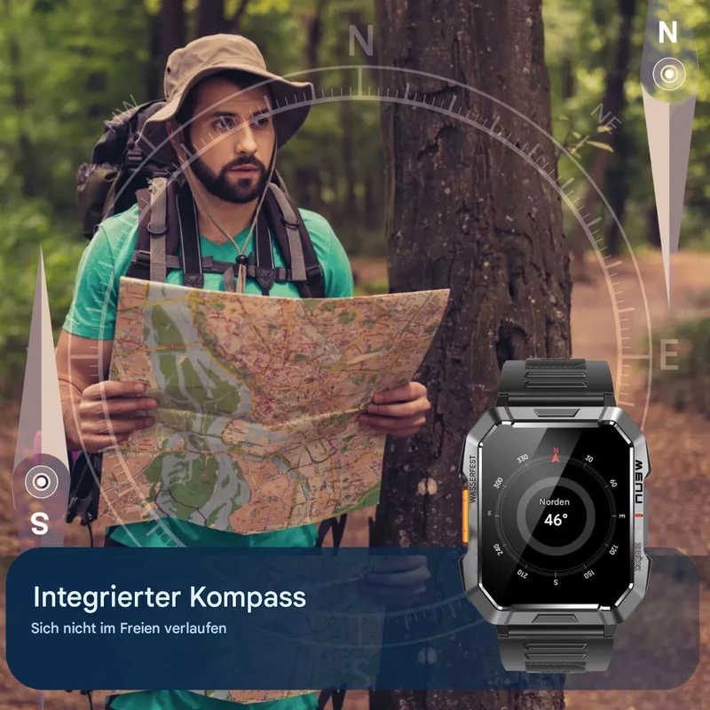 Robust smartwatch til eventyrlystne – ExploreGear