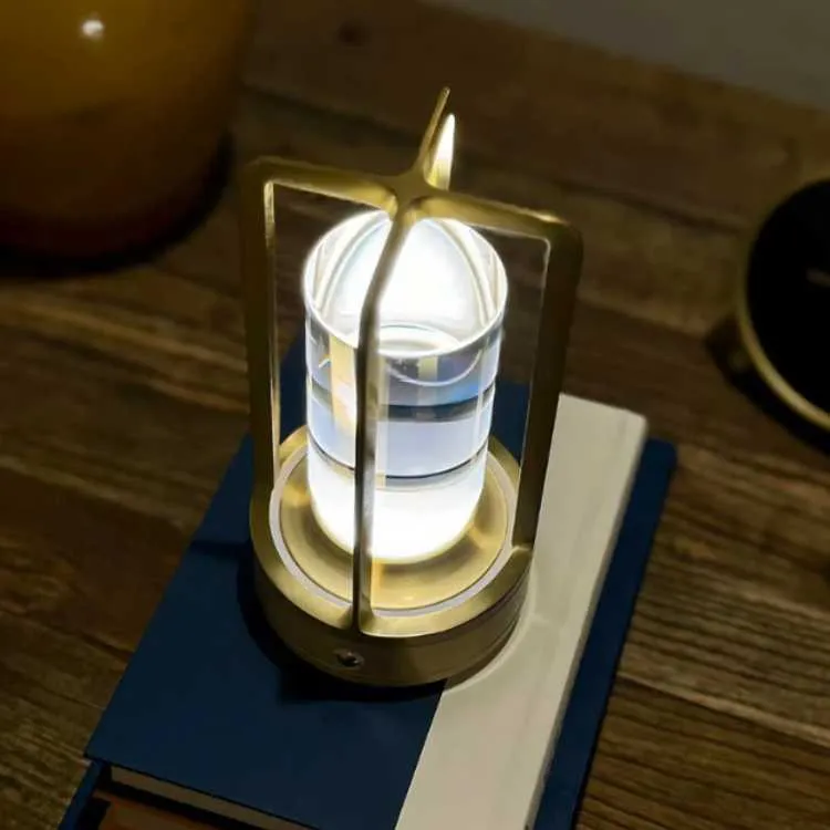Udendørs Lanterne med Krystal Design