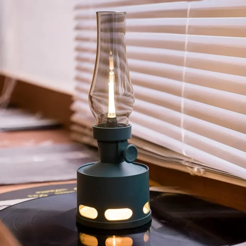 Genopladelig Vintage LED Lygte - LumaLantern