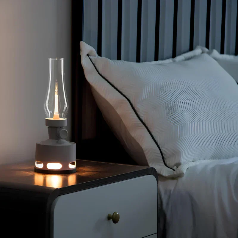 Genopladelig Vintage LED Lygte - LumaLantern