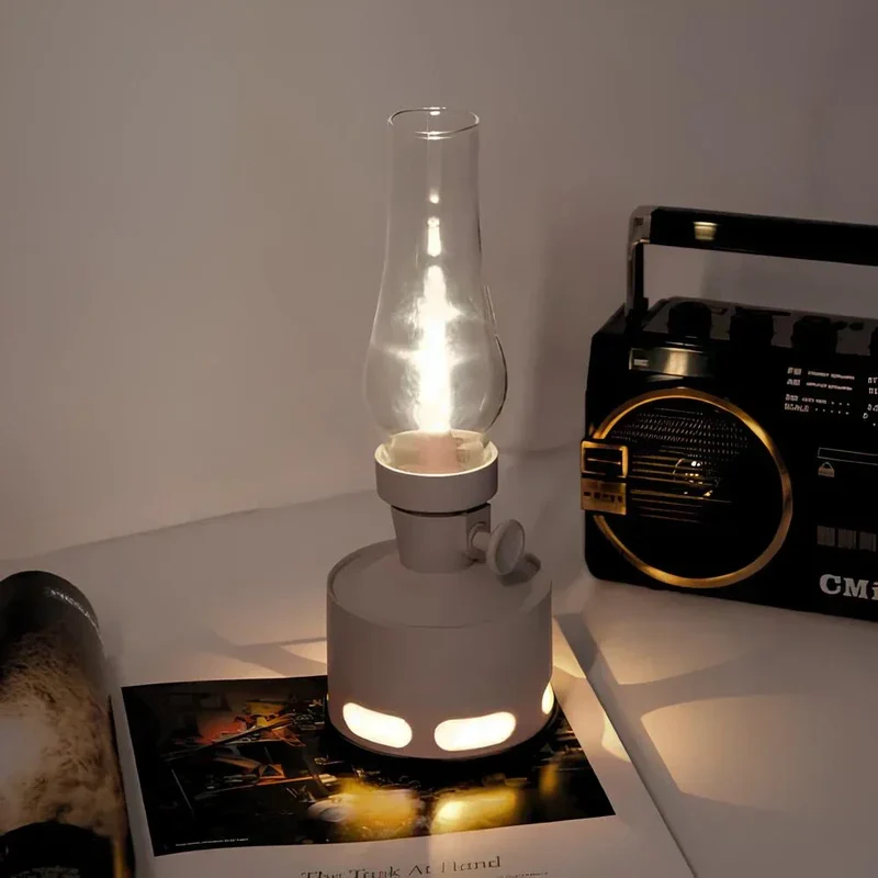 Genopladelig Vintage LED Lygte - LumaLantern