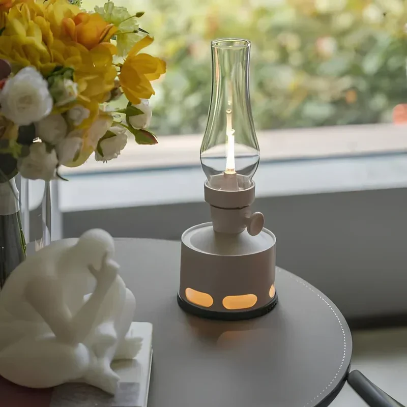 Genopladelig Vintage LED Lygte - LumaLantern