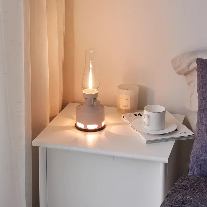 Genopladelig Vintage LED Lygte - LumaLantern
