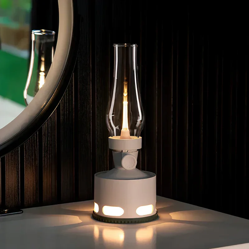 Genopladelig Vintage LED Lygte - LumaLantern