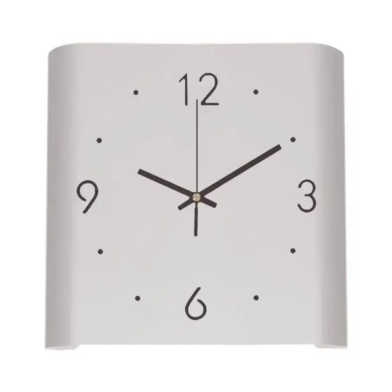 Vægur med Dobbelt Side | Minimalistisk Oplyst Design