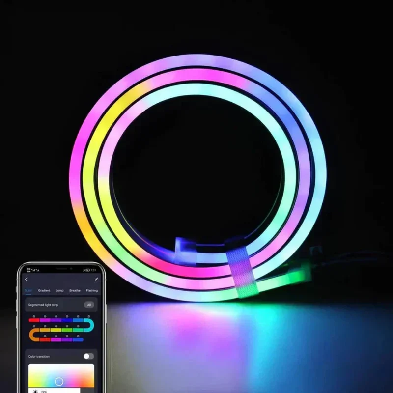 LED Lyskæde med app-styring - tilpasseligt lysdesign