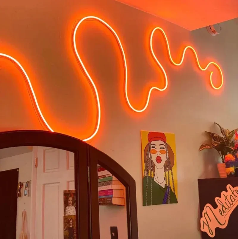 LED Lyskæde med app-styring - tilpasseligt lysdesign