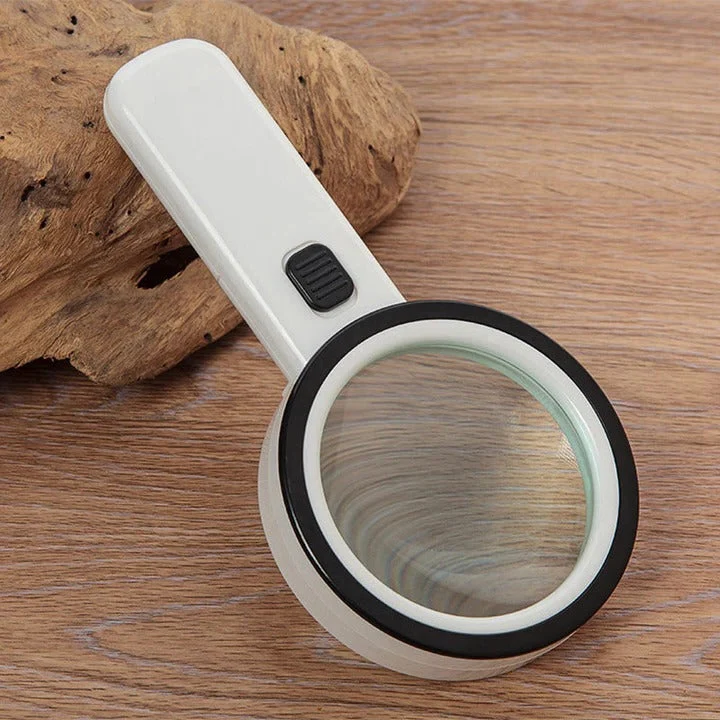 LED Lupe 30X med belysning til detaljeret inspektion