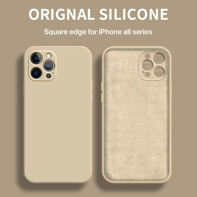 Silikone cover til iPhone 11, 12 og 13 - Blødt beskyttelsescover
