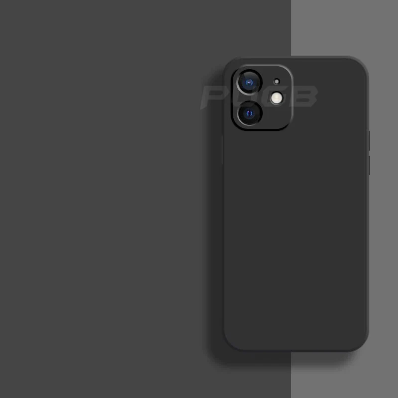 Silikone cover til iPhone 11, 12 og 13 - Blødt beskyttelsescover