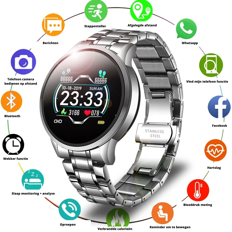 Smartwatch med klassisk udseende | Traditionel stil med moderne teknologi