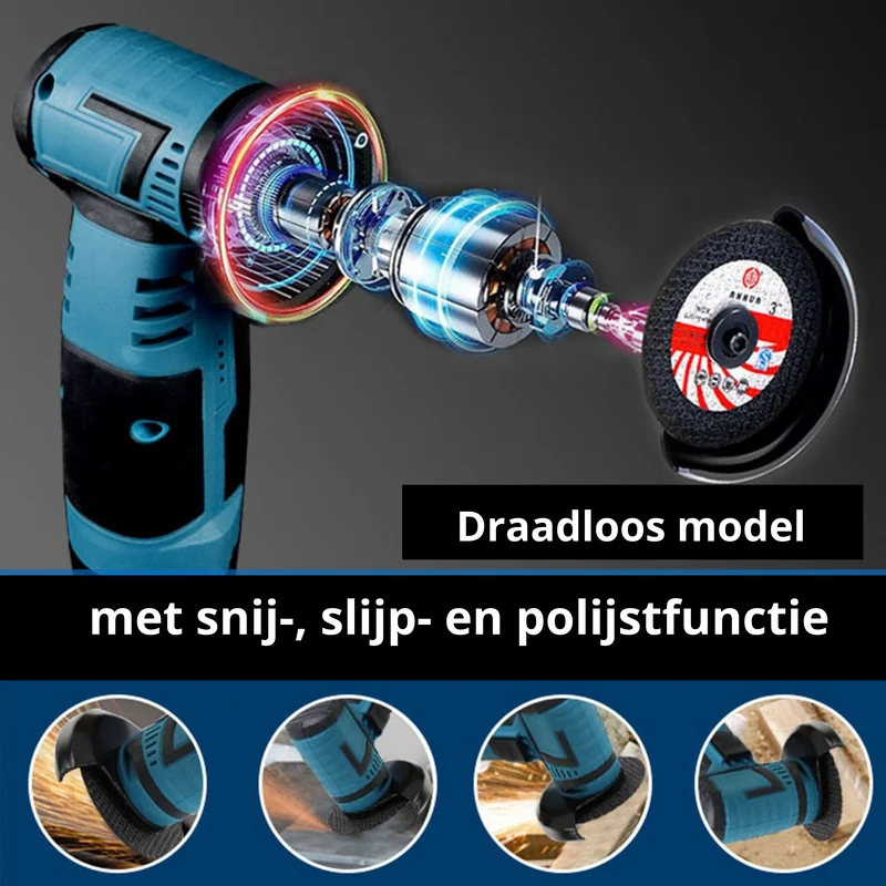 Lunero Eindhoven Angle Grinder – Effektiv til alle opgaver