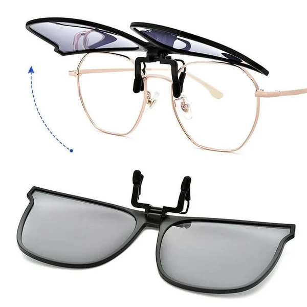 Clip-On Solbriller med Polariseret Linser | UV400 Stil og Antirefleksbeskyttelse