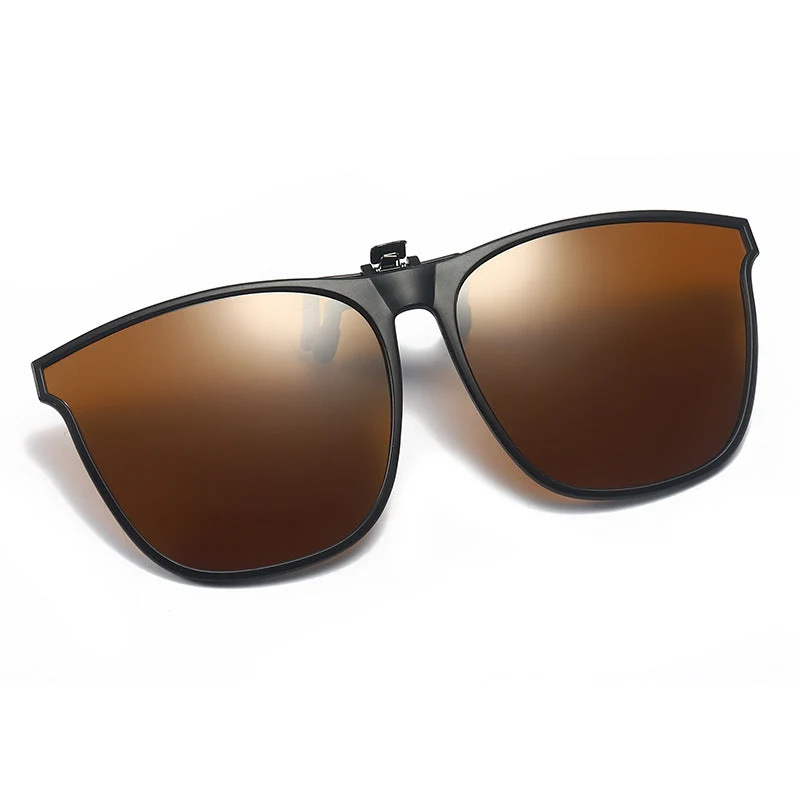 Clip-On Solbriller med Polariseret Linser | UV400 Stil og Antirefleksbeskyttelse