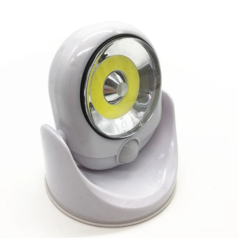 LED Sikkerhedslampe med Bevægelsessensor og Timer – Trådløs og Vejrbestandig – 450 Lumen