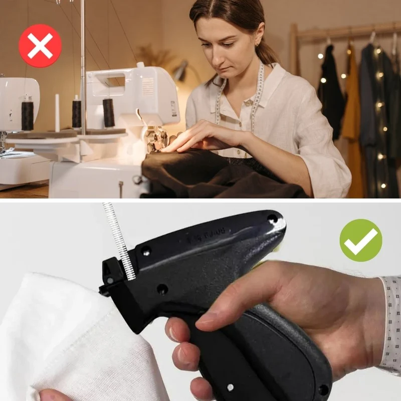Bærbar Mini Synmaskine - Sy apparat