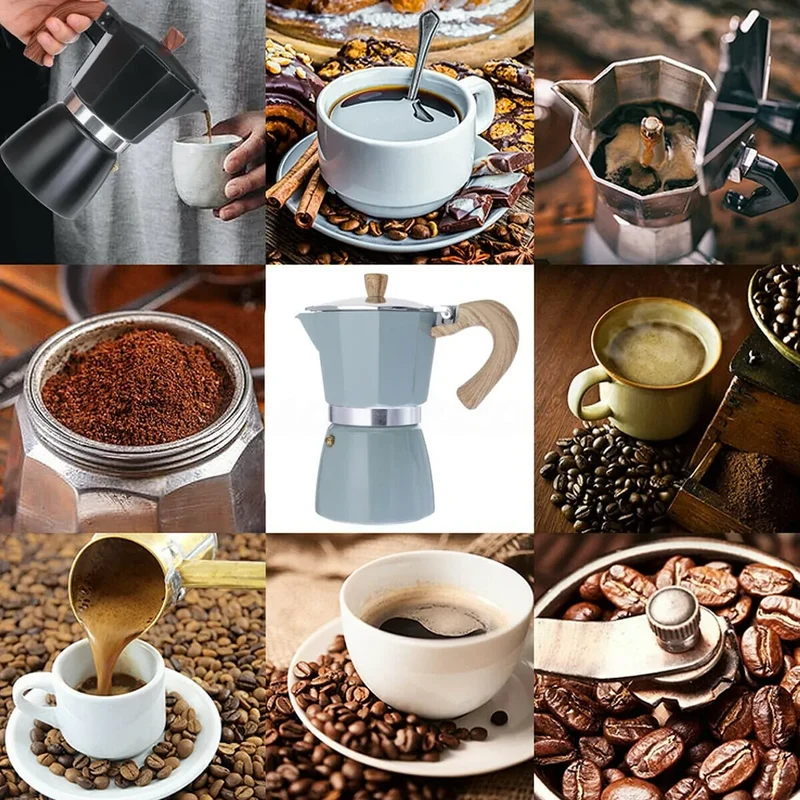 Bærbar Espresso Kaffe Brygger – Autentisk Perkolator