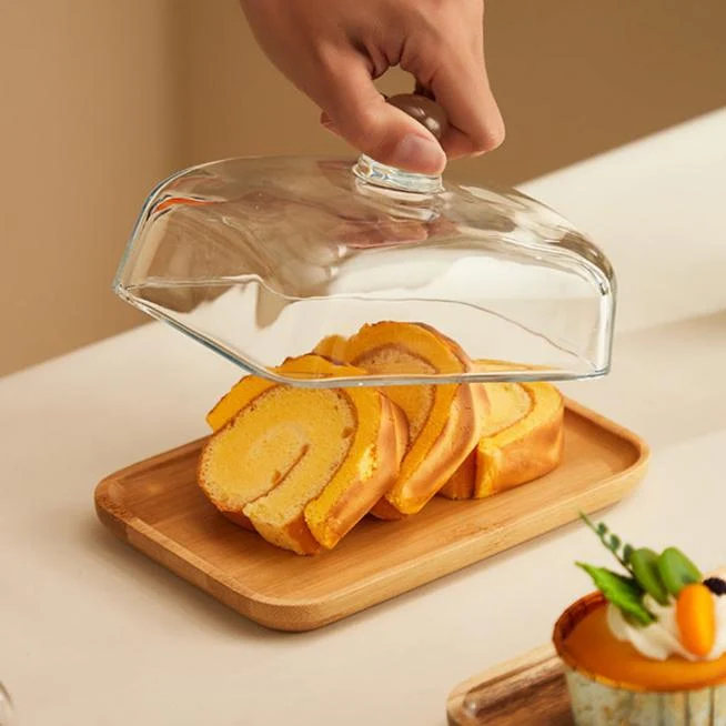 Smørskål i Træ og Glas – Elegant Design