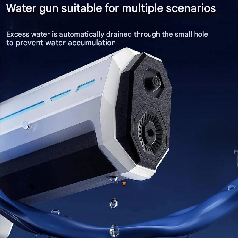 Automatisk Vandpistol med 1L Reservoir og 10m Rækkevidde – Sommersjov