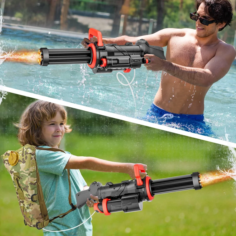 Elektrisk Vandpistol - Automatisk Vandrifle til Børn og Voksne