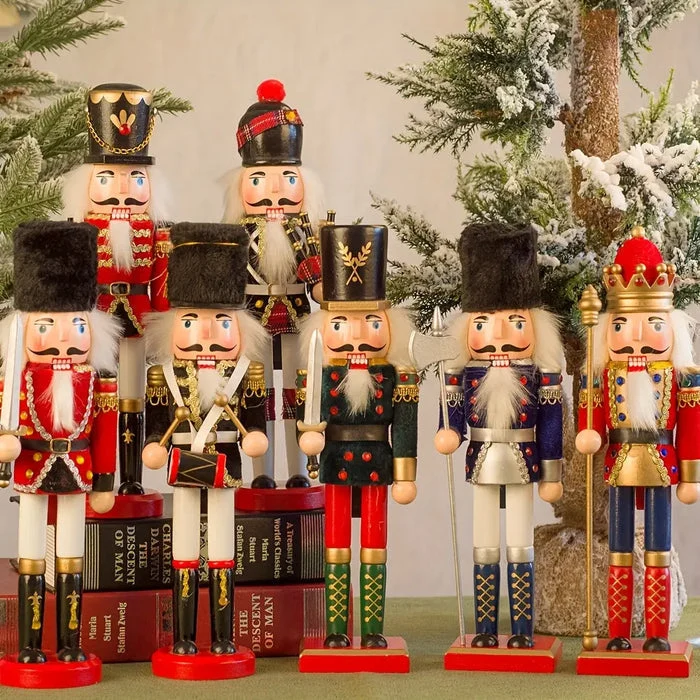 Træsoldat Nøddeknækker - Klassisk Juleudsmykning