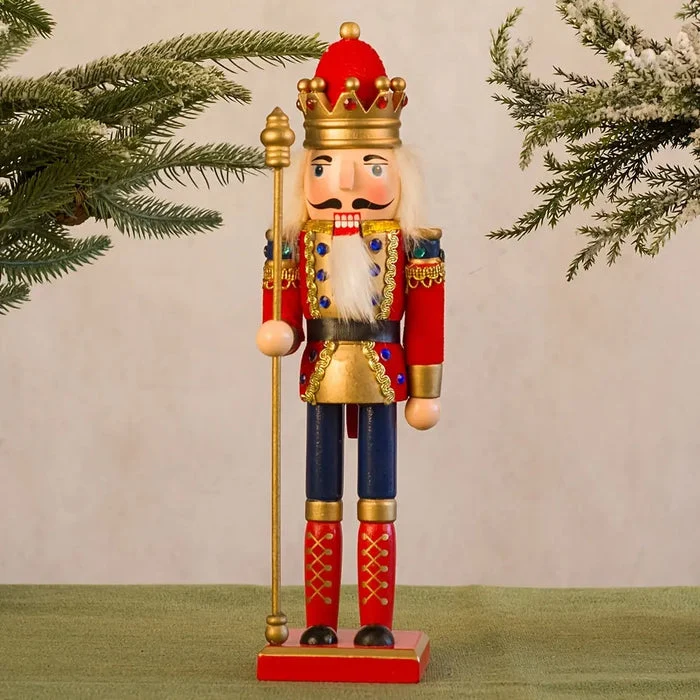 Træsoldat Nøddeknækker - Klassisk Juleudsmykning