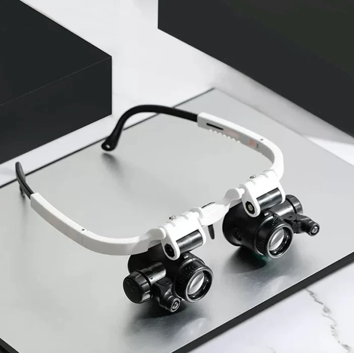 LED Læsestel med Udskiftelige Linser og HD-Optik