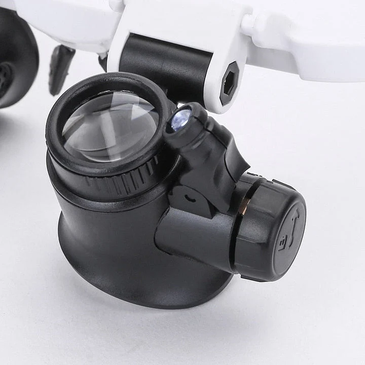LED Læsestel med Udskiftelige Linser og HD-Optik
