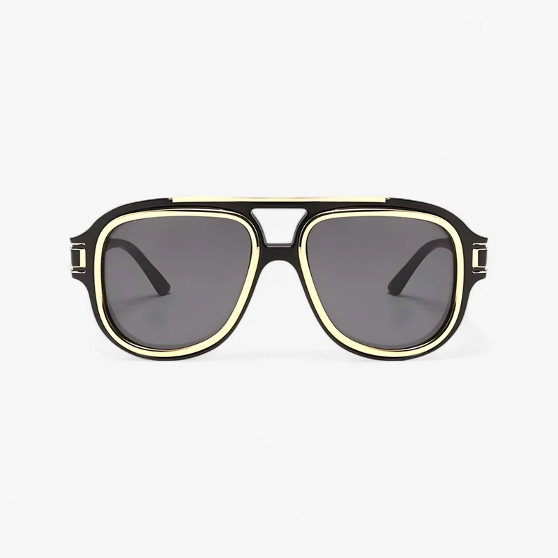 Vintage solbriller med delikat kontaktdesign