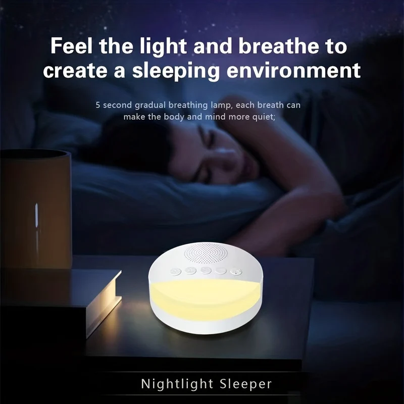 Lydemaskine til Søvn - Beroligende Lyde for Bedre Søvn og Afslapning