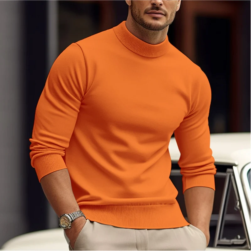 Stilfuld Herresweater - Lange Ærmer - Komfort og Design