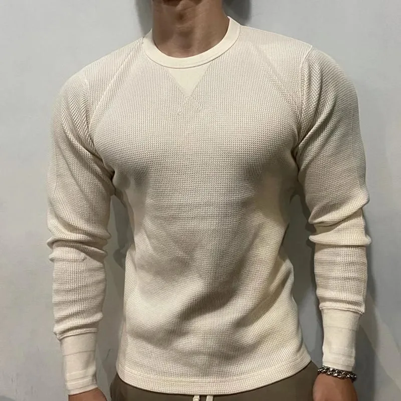Stram Efterårs Sweater til Mænd – Edition med Efterårsblade