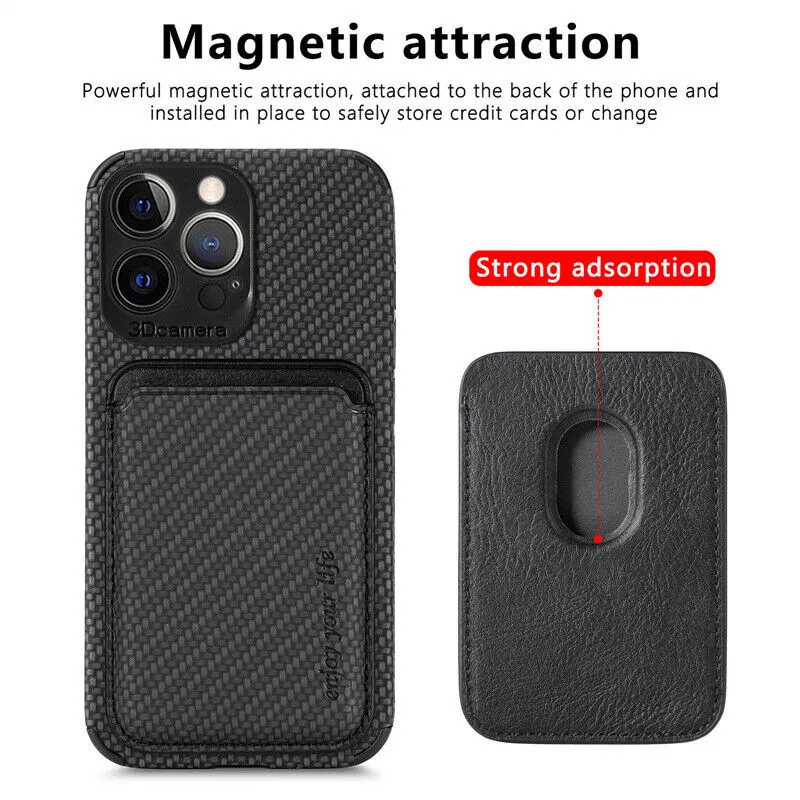 MagSafe Etui til iPhone – Magnetisk Kortholder med Slank Design
