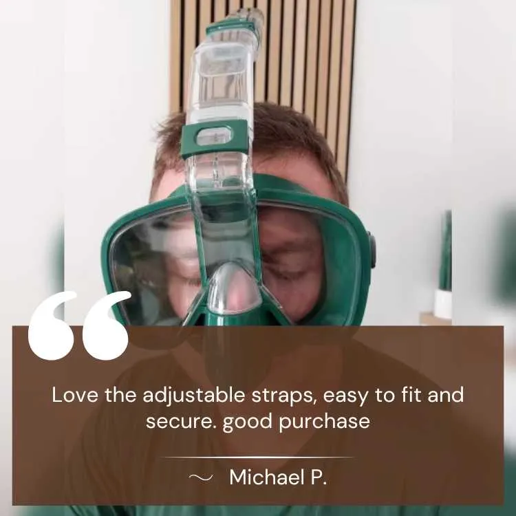 Foldbar Snorkelmaske til Dykning