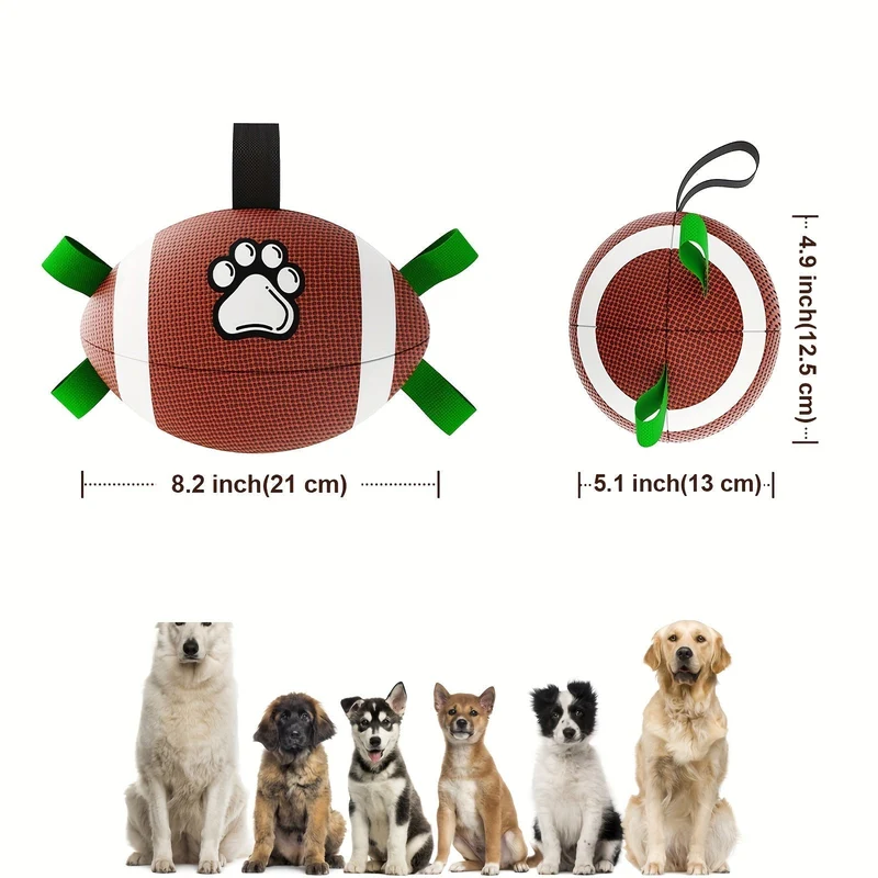 Interaktiv Hundelegetøj i Holdbart Gummi – Paw-Perfect Bold
