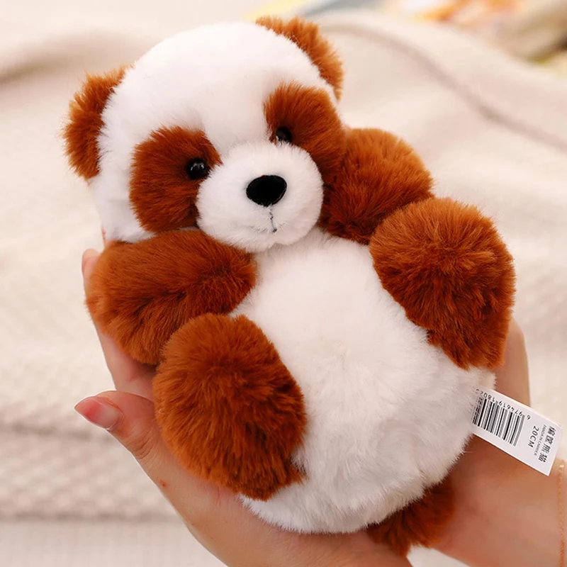 Blød Panda Krammedyr med Aftagelig Kurv – 20 cm Dekoration