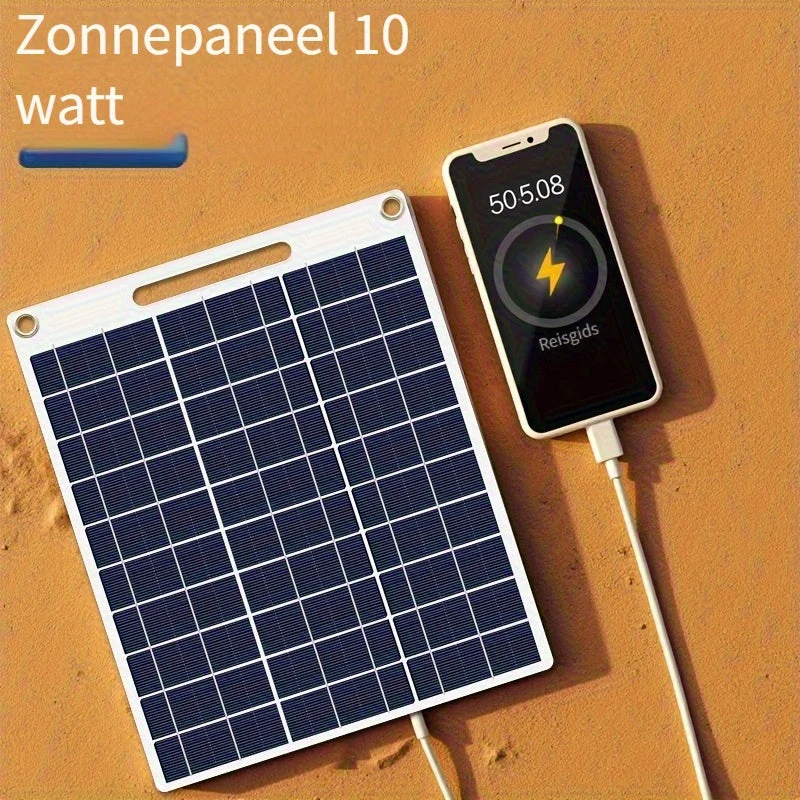 Bærbar Solpanel med USB – Strøm Overalt og Når Som Helst