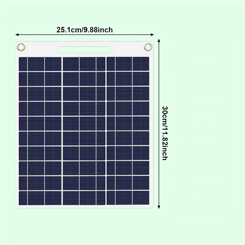 Bærbar Solpanel med USB – Strøm Overalt og Når Som Helst