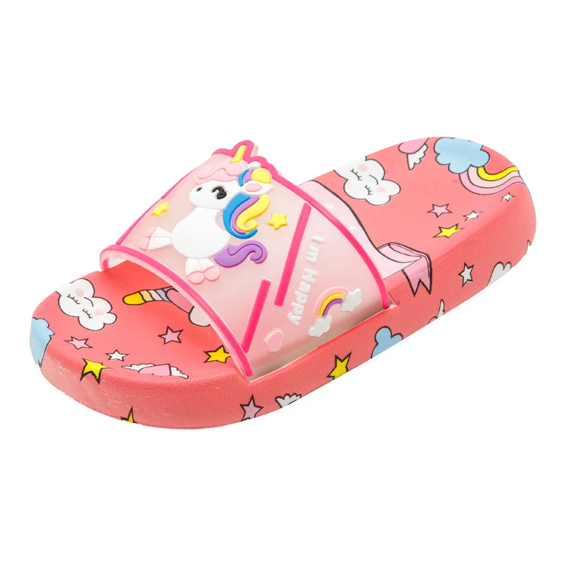 Unicorn Slippers til Børn – Perfekte til Indendørsbrug og Badeværelset