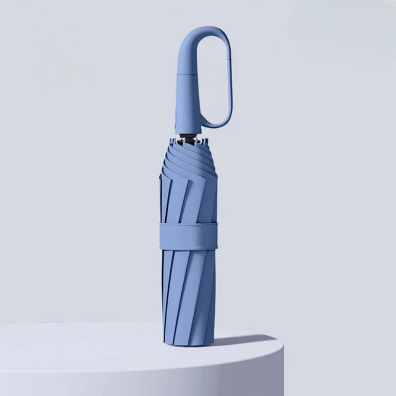Vindresistent Paraply med Reflekterende Overflade