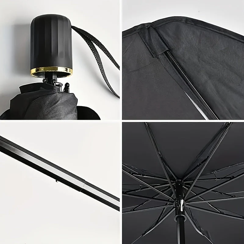 Sammenfoldelig parasol – Effektiv beskyttelse til forruden
