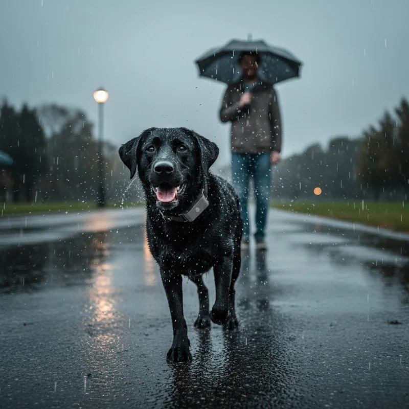 Vandtæt GPS-halsbånd til hunde og katte