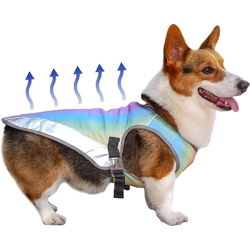 Åndbar UV-beskyttende hundejakke - Cool vest til varme dage