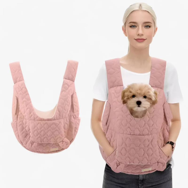 Vandtæt taske til kæledyr op til 10 kg | Behagelig til katte og små hunde | Med ergonomiske stropper