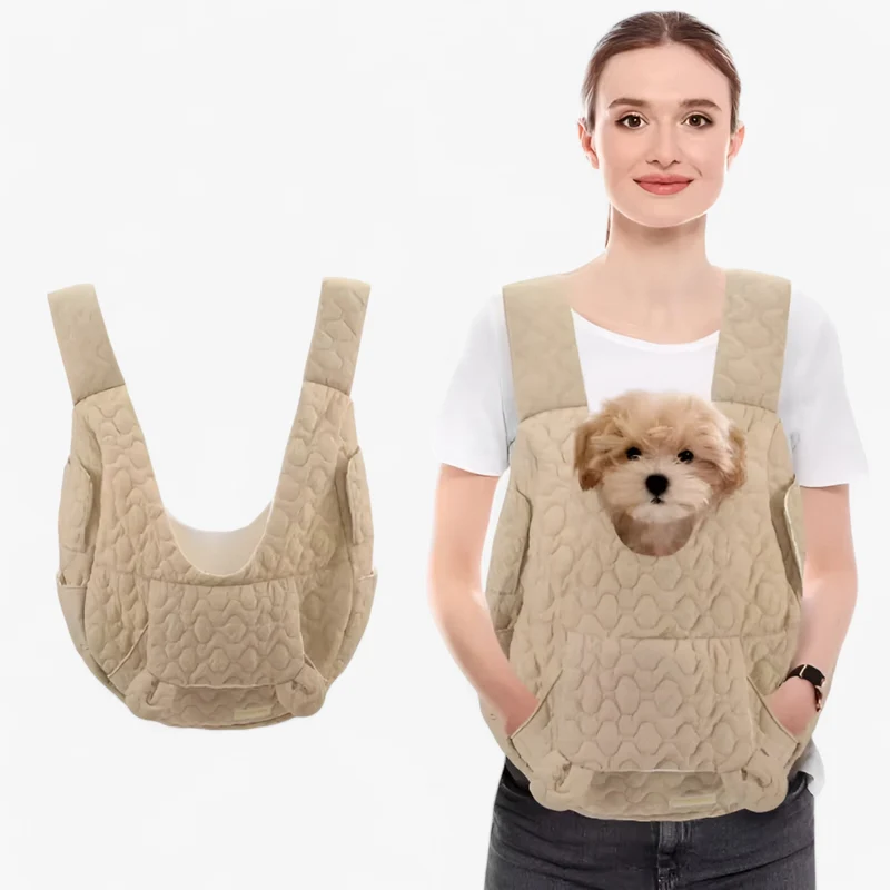 Vandtæt taske til kæledyr op til 10 kg | Behagelig til katte og små hunde | Med ergonomiske stropper