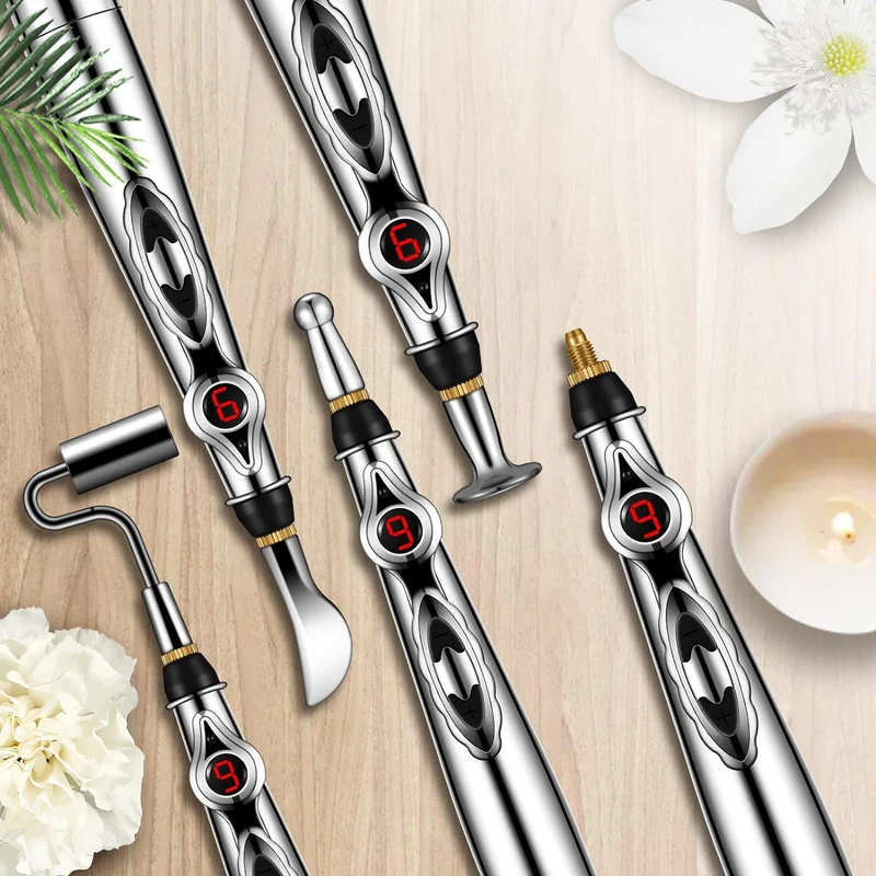 Elektronisk Akupunktur Pen - Energi Massage Pen til Meridianer for Smerte Lindring