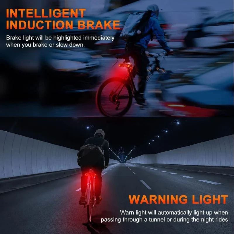 Sikkerhedslampe med Alarm til Cykler - SafeRide