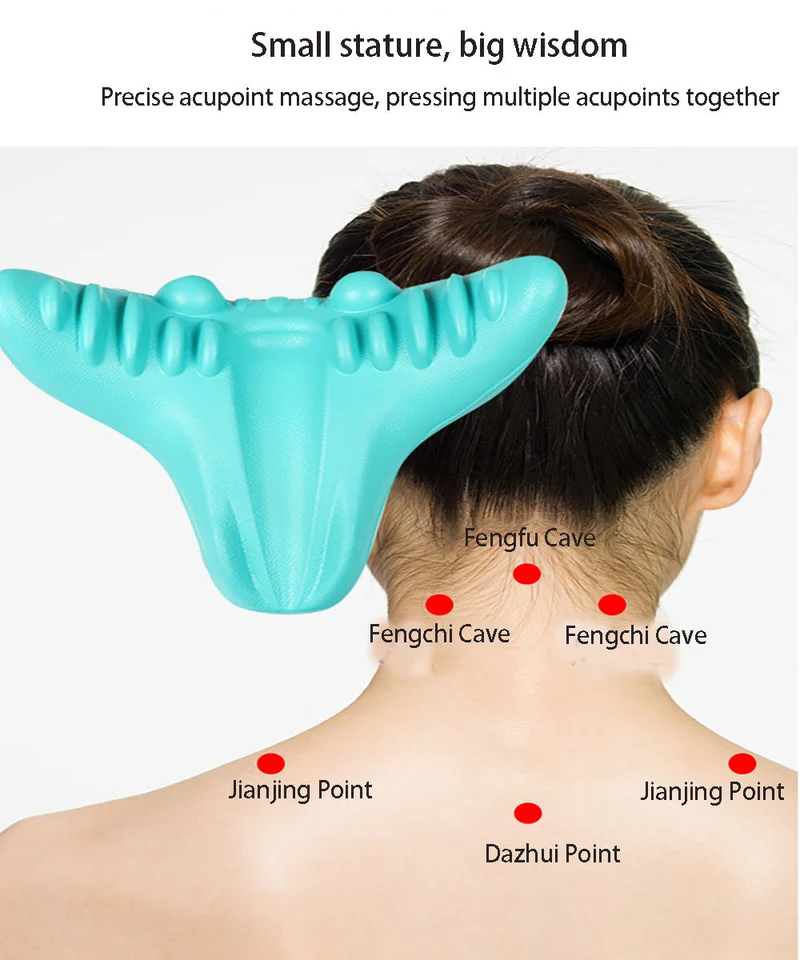Ergonomisk Massageskammel til Nakke og Skuldre - TensionEase