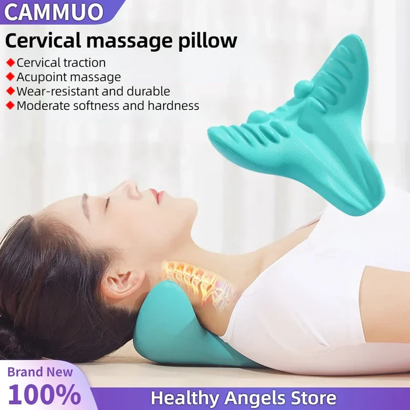 Ergonomisk Massageskammel til Nakke og Skuldre - TensionEase